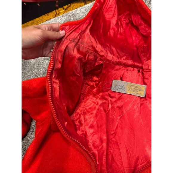 Vintage Inuvik Parka Enterprise Jacket Red - Picture 8 of 11